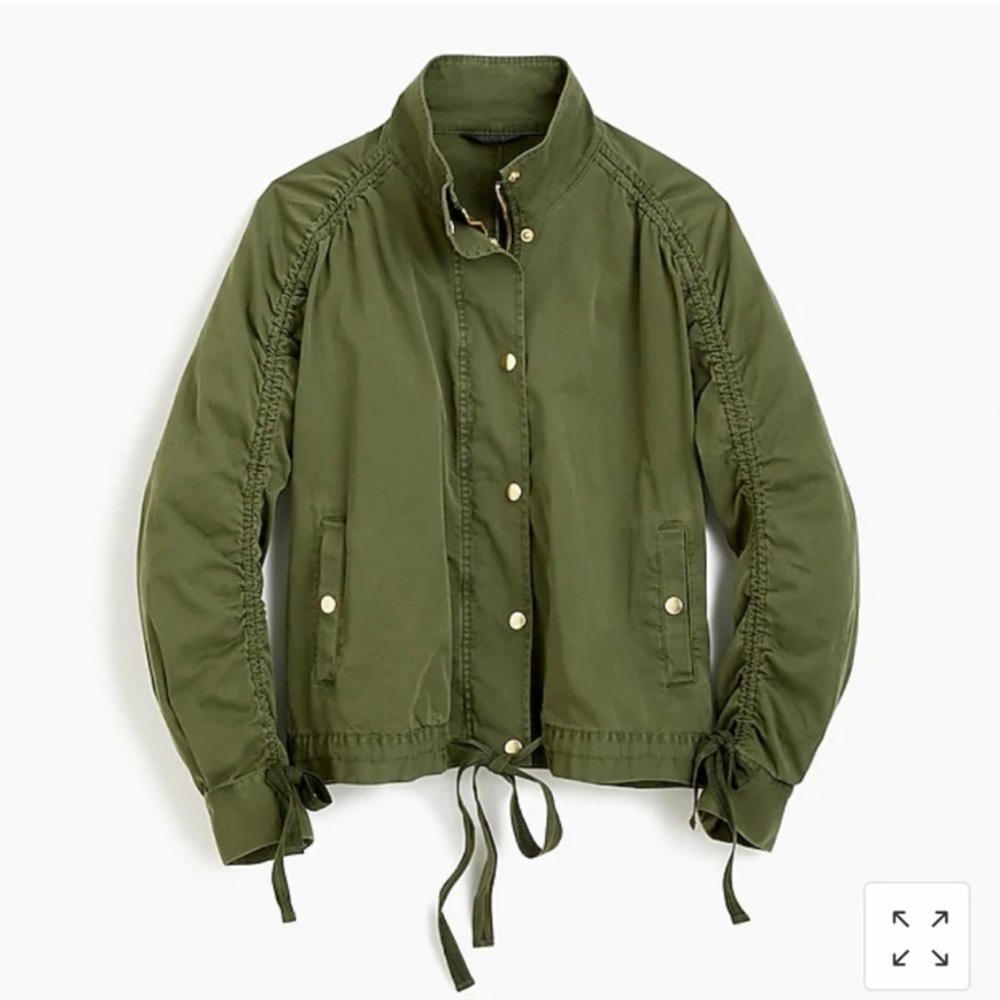 J. CREW NWT Ruched Field Jacket Green
Women's XL